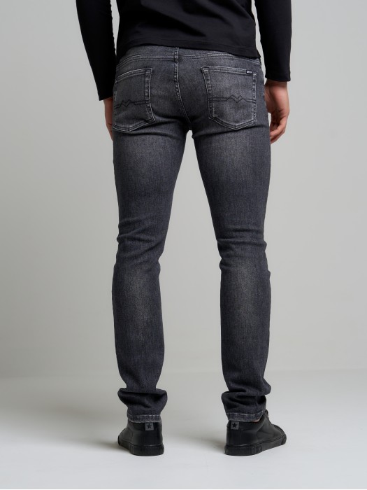 Pánske nohavice skinny jeans JEFFRAY 894